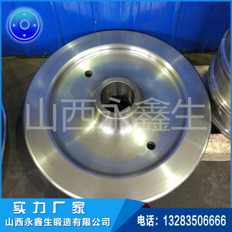 鍛造50Mn驅動輪鍛件